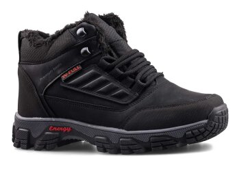 Wanderfull 3022 Garson Bot - Siyah/Kırmızı - Wanderfull