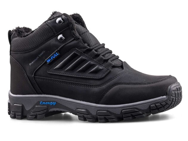 Wanderfull 3022 Merdane Bot - Siyah/Saks - 1
