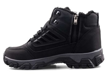 Wanderfull 3022 Merdane Bot - Siyah/Saks - Wanderfull