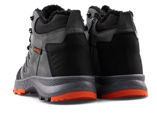 Wanderfull 3024 Merdane Bot - Füme/Siyah/Oranj - 3