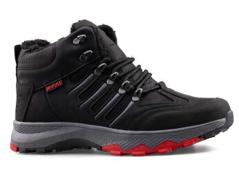 Wanderfull 3024 Merdane Bot - Siyah/Füme/Kırmızı - 1