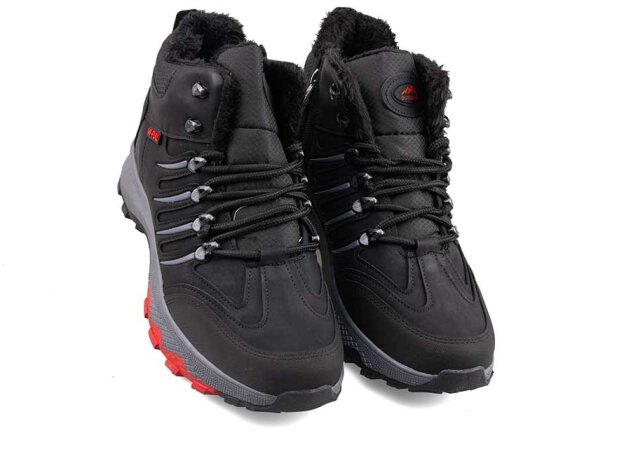 Wanderfull 3024 Merdane Bot - Siyah/Füme/Kırmızı - 2