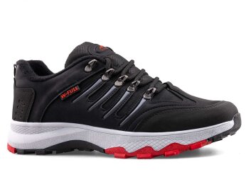 Wanderfull 3027 Merdane Trekking - Siyah/Füme/Kırmızı - 1