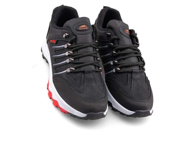 Wanderfull 3027 Merdane Trekking - Siyah/Füme/Kırmızı - 2