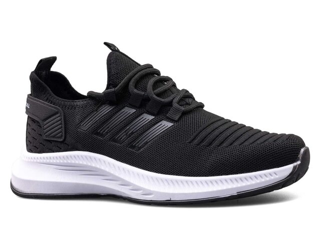 Wanderfull 4094 Merdane Triko - Siyah/Siyah/Beyaz - 1