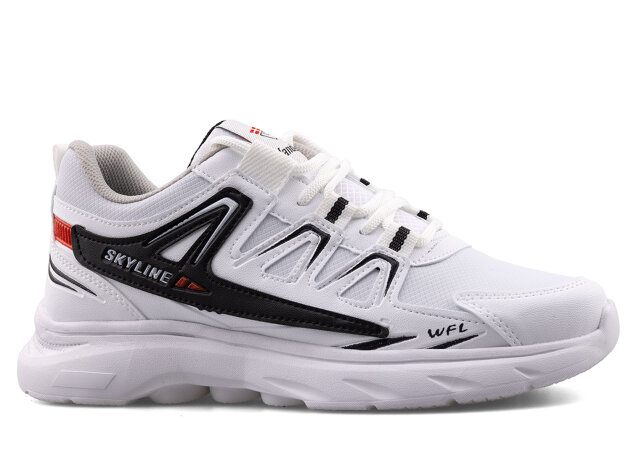 Wanderfull 4281 Garson Cilt - Beyaz/Siyah/Kırmızı - 1