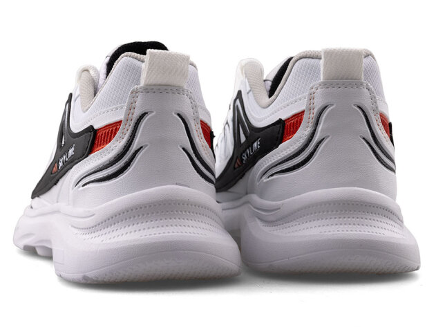 Wanderfull 4281 Garson Cilt - Beyaz/Siyah/Kırmızı - 3