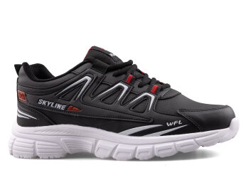 Wanderfull 4281 Merdane Cilt - Siyah/Beyaz/Kırmızı/Kıırmızı - Wanderfull