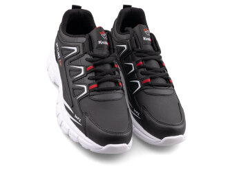 Wanderfull 4281 Merdane Cilt - Siyah/Beyaz/Kırmızı/Kıırmızı - Wanderfull