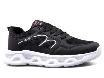 Wanderfull 4340 Merdane Anrk - Siyah/Beyaz/Siyah - 1