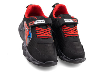 Wanmix 012 Patik Işıklı Su İtici (10LU) - Siyah/Kırmızı Örümcek - Wanmix