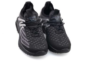 Waves 010 Filet Triko - Siyah/Füme/Füme - Waves