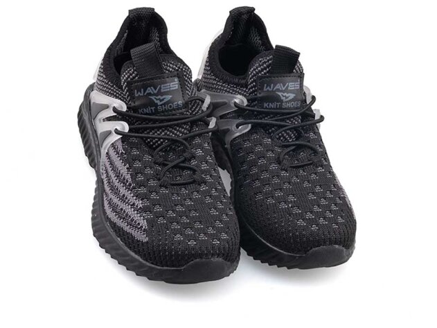 Waves 010 Patik Triko - Siyah/Füme/Füme - 2