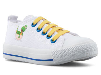 Waves 104 Bebe Keten - Beyaz/Mavi - Waves