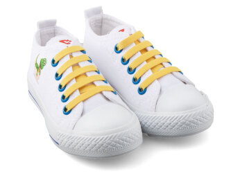 Waves 104 Bebe Keten - Beyaz/Mavi - Waves