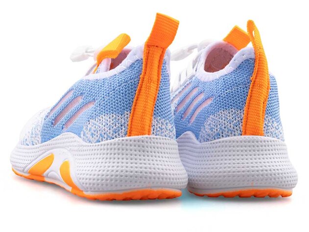 Waves 128 Filet Triko - Beyaz/Oranj - 3