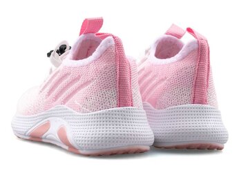 Waves 128 Filet Triko - Beyaz/Pembe - 3