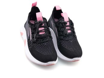 Waves 128 Filet Triko - Siyah/Pembe - waves