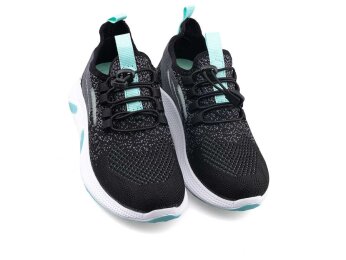 Waves 128 Filet Triko - Siyah/Su Yeşili - Waves