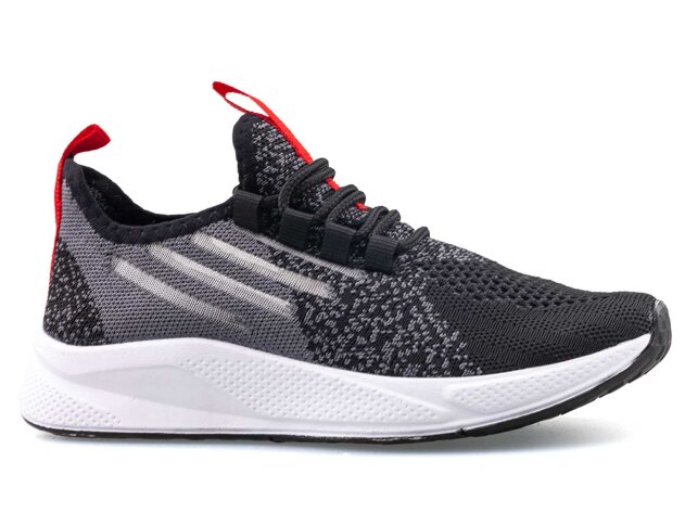 Waves 128 Garson Triko - Siyah/Kırmızı - 1