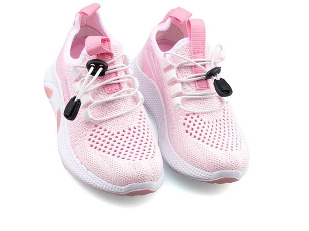 Waves 128 Patik Triko - Beyaz/Pembe - 2