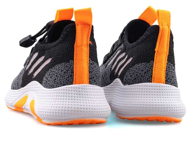 Waves 128 Patik Triko - Füme/Oranj - 3