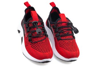 Waves 128 Patik Triko - Kırmızı/Siyah - waves