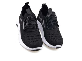 Waves 128 Patik Triko - Siyah/Beyaz - 2