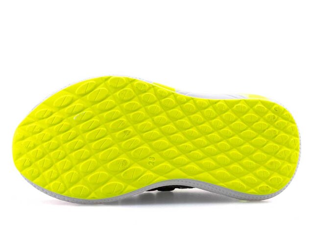 Waves 128 Patik Triko - Siyah/Sarı - 4