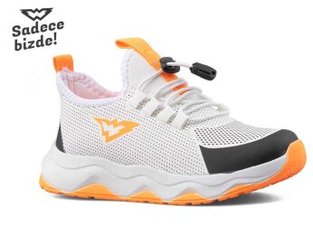 Waves 130 Patik Cilt Su İtici - Beyaz/Turuncu - Waves 