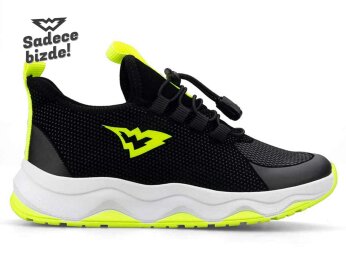 Waves 130 Patik Cilt Su İtici - Siyah/F. Sarı - Waves 