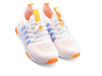 Waves 140 Patik Triko - Beyaz/Mavi - 2