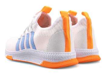 Waves 140 Patik Triko - Beyaz/Mavi - 3