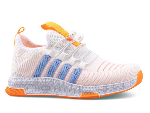 Waves 140 Patik Triko - Beyaz/Mavi - 5