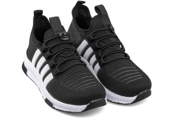 Waves 140 Patik Triko - Siyah/Beyaz - Waves