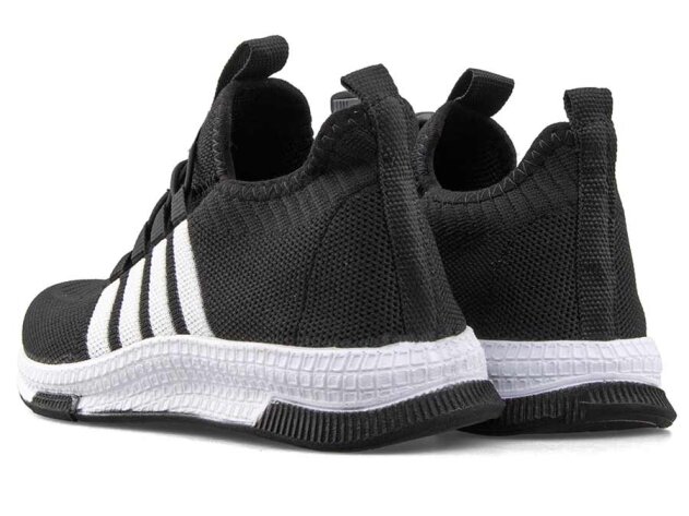 Waves 140 Patik Triko - Siyah/Beyaz - 3