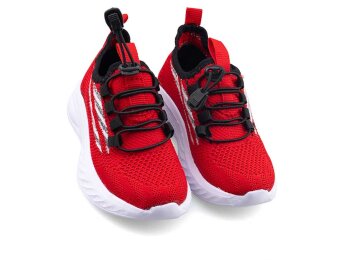 Waves 145 Patik Triko - Kırmızı/Siyah - Waves 