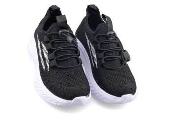 Waves 145 Patik Triko - Siyah/Beyaz - Waves 