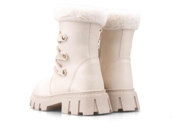 Waves 200 Filet Bot - Bej/Cilt/Bej/Kürklü - 7