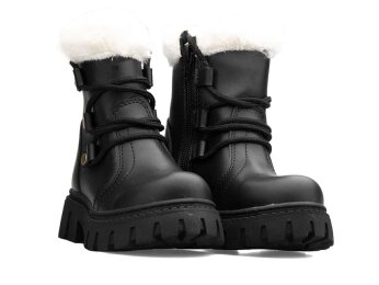 Waves 200 Patik Bot - Siyah/Cilt/Beyaz/Kürklü - 6