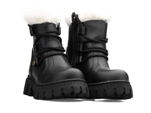 Waves 200 Patik Bot - Siyah/Cilt/Beyaz/Kürklü - 6