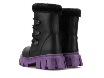 Waves 200 Patik Bot - Siyah/Cilt/Mor/Siyah/Kürklü - 7