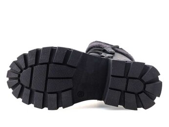 Waves 200 Patik Bot - Siyah/Cilt/Siyah Kürklü - 4