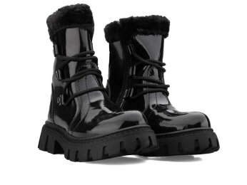 Waves 200 Patik Bot - Siyah/Rugan/Siyah/Kürklü - 6