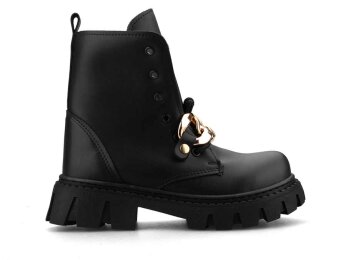 Waves 210 Filet Bot - Siyah/Cilt/Altın/Zincirli - 5