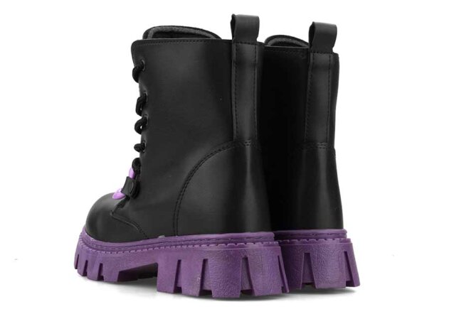 Waves 210 Filet Bot - Siyah/Cilt/Lila/Zincirli - 7