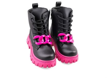 Waves 210 Patik Bot - Siyah/Cilt/Fuji/Zincirli - Waves 