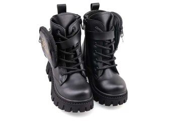 Waves 220 Patik Bot Çantalı - Siyah/Cilt/Çantalı - Waves 