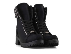 Wickers 1244 Zenne Bot - Siyah Nubuk - Wickers