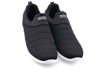 Wickers 2118 Merdane Triko - Siyah/Beyaz - 2